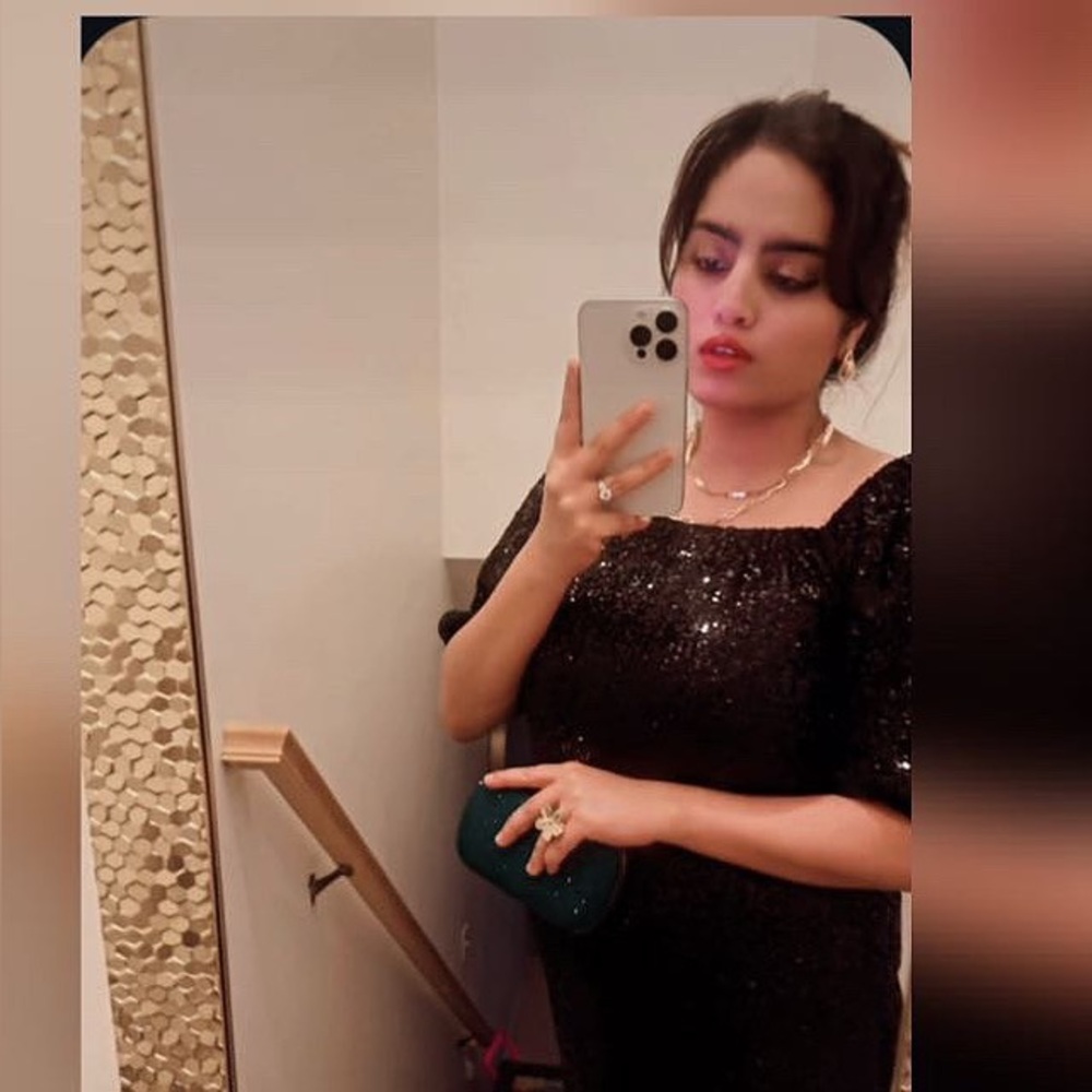 Black Sequin Dress
